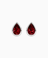Pigeon Blood Lab Ruby / Pear / 0.8ct