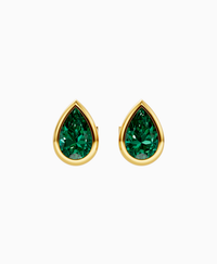 Zambian Lab Emerald / Pear / 0.8ct