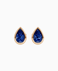 Royal Blue Lab Sapphire / Pear / 0.8ct
