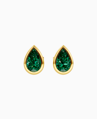 Zambian Lab Emerald / Pear / 0.8ct