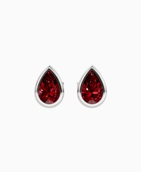 Pigeon Blood Lab Ruby / Pear / 0.8ct