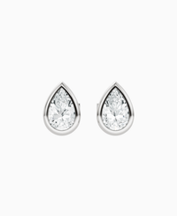 White Lab Diamond / Pear / 0.8ct
