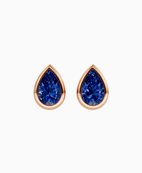 Royal Blue Lab Sapphire / Pear / 1.5ct