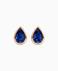 Royal Blue Lab Sapphire / Pear / 1.5ct