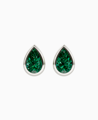 Zambian Lab Emerald / Pear / 1.5ct