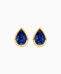 Royal Blue Lab Sapphire / Pear / 1.5ct