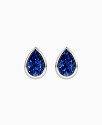 Royal Blue Lab Sapphire / Pear / 1.5ct