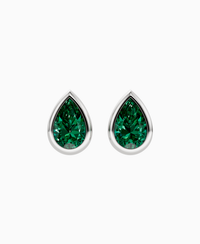 Zambian Lab Emerald / Pear / 1.5ct