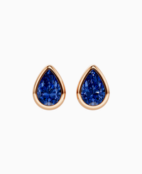 Royal Blue Lab Sapphire / Pear / 2ct