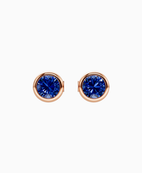 Royal Blue Lab Sapphire / Round / 0.5ct