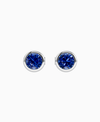 Royal Blue Lab Sapphire / Round / 0.5ct