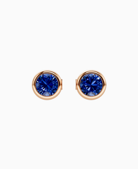 Royal Blue Lab Sapphire / Round / 0.5ct