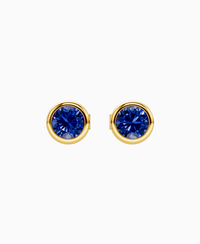 Royal Blue Lab Sapphire / Round / 0.5ct