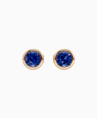 Royal Blue Lab Sapphire / Round / 0.5ct