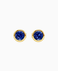 Royal Blue Lab Sapphire / Round / 0.5ct