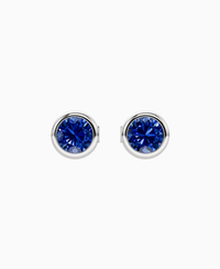 Royal Blue Lab Sapphire / Round / 0.5ct