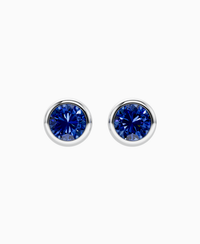 Royal Blue Lab Sapphire / Round / 1.5ct