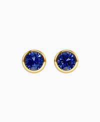 Royal Blue Lab Sapphire / Round / 1.5ct