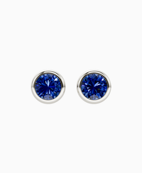 Royal Blue Lab Sapphire / Round / 1.5ct