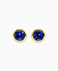 Royal Blue Lab Sapphire / Round / 1.5ct