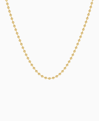 Ball Chain Necklace - 9K Yellow Gold