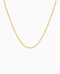 Ball Chain Necklace - 14K Yellow Gold