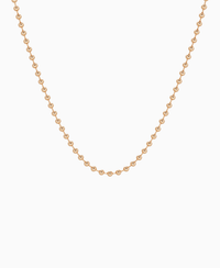 Ball Chain Necklace - 18K Rose Gold