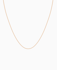 Cable Chain Necklace - 14K Rose Gold