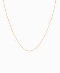 Cable Chain Necklace - 14K Yellow Gold