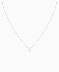 White Lab Diamond / V