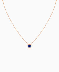 Royal Blue Lab Sapphire / Cushion / 1ct