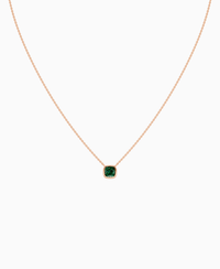 Zambian Lab Emerald / Cushion / 1ct