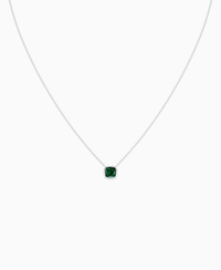 Zambian Lab Emerald / Cushion / 1ct