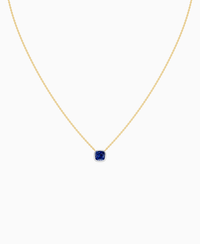 Royal Blue Lab Sapphire / Cushion / 1ct