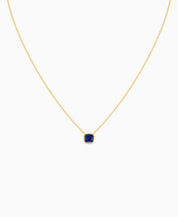 Royal Blue Lab Sapphire / Cushion / 1ct