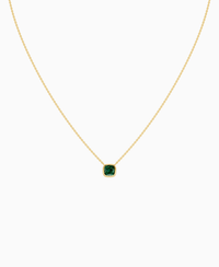 Zambian Lab Emerald / Cushion / 1ct
