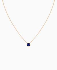 Royal Blue Lab Sapphire / Cushion / 1ct