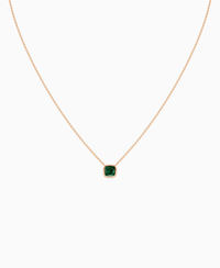 Zambian Lab Emerald / Cushion / 1ct