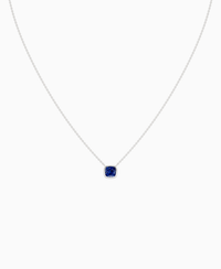 Royal Blue Lab Sapphire / Cushion / 1ct