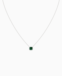 Zambian Lab Emerald / Cushion / 1ct