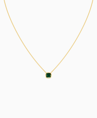 Zambian Lab Emerald / Cushion / 1ct