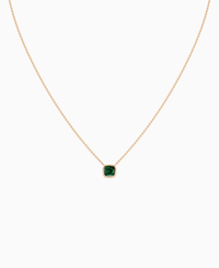 Zambian Lab Emerald / Cushion / 1ct