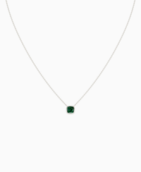 Zambian Lab Emerald / Cushion / 1ct