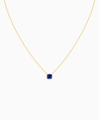 Royal Blue Lab Sapphire / Cushion / 1ct