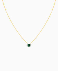 Zambian Lab Emerald / Cushion / 1ct