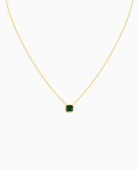 Zambian Lab Emerald / Cushion / 1ct