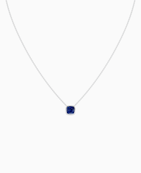 Royal Blue Lab Sapphire / Cushion / 1.5ct