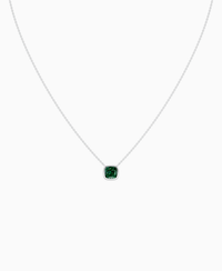 Zambian Lab Emerald / Cushion / 1.5ct