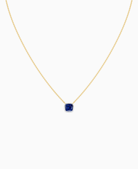 Royal Blue Lab Sapphire / Cushion / 1.5ct