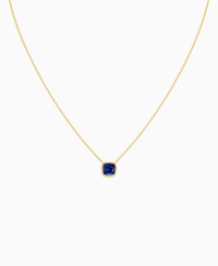 Royal Blue Lab Sapphire / Cushion / 1.5ct